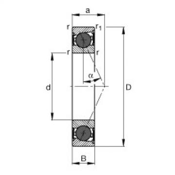 FAG Spindellager - HCB7000-E-2RSD-T-P4S