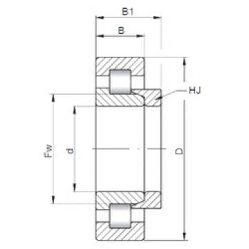 المحامل NH1056 ISO