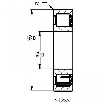 المحامل NJ2304 E AST