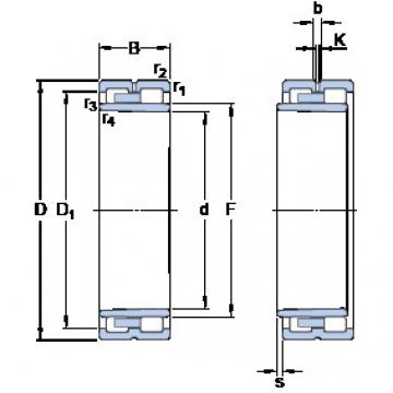 المحامل NNU 4948 BK/SPW33 SKF