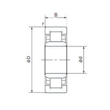 المحامل NU220T NACHI