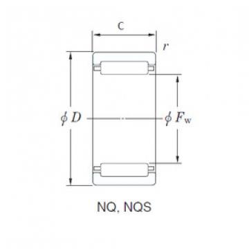 المحامل NQ406025 KOYO