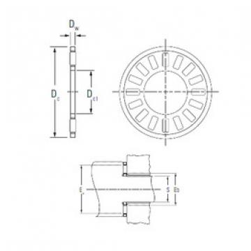 المحامل NTA-1018 KOYO