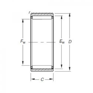 المحامل RNAO30X42X32 Timken