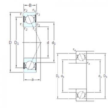 المحامل SS7213 ACD/HCP4A SKF