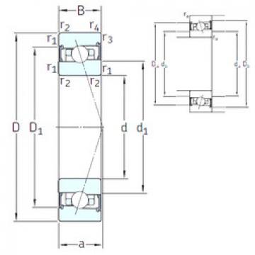 المحامل HX95 /S/NS 7CE3 SNFA