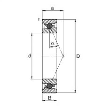 المحامل HC7006-E-T-P4S FAG