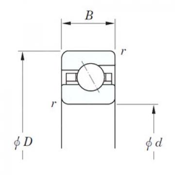 المحامل KBA075 KOYO