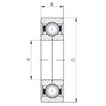 المحامل QJ332 ISO