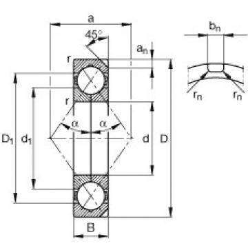 المحامل QJ232-N2-MPA FAG