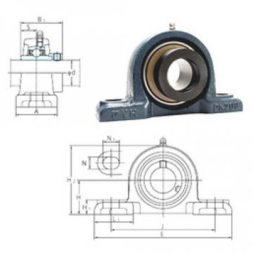 المحامل NAPK208-25 FYH