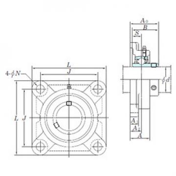 المحامل UCF328 KOYO