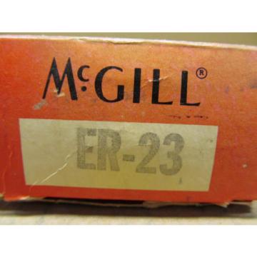 1 NIB MCGILL ER-23 ER23 WIDE INNER RING BEARING INSERT