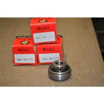 (Lot of 3) McGill MB-25 1/2&#034; Insert Bearing