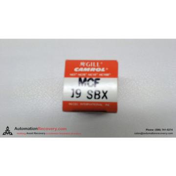 MCGILL MCF 19 SBX CAM FOLLOWER, NEW #113608