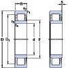 المحامل NU 1036 ML SKF