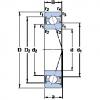 المحامل S7018 CE/HCP4A SKF #1 small image