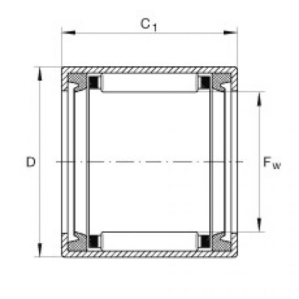 المحامل SCE1210-PP INA #1 image