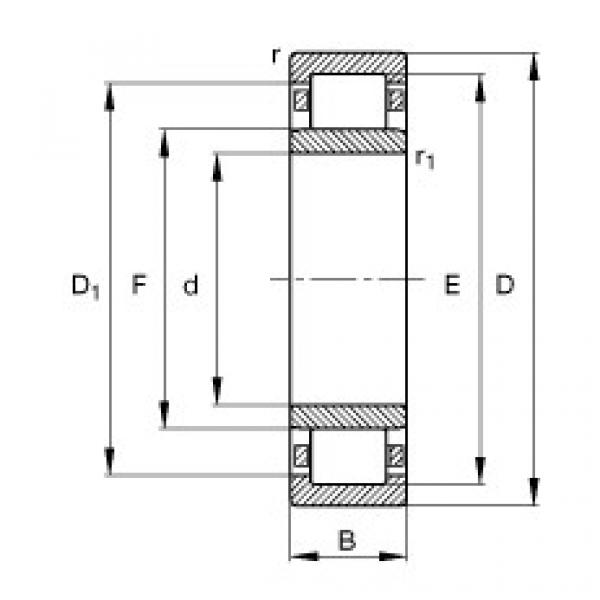 FAG محامل أسطوانية - NU2352-EX-TB-M1 #1 image