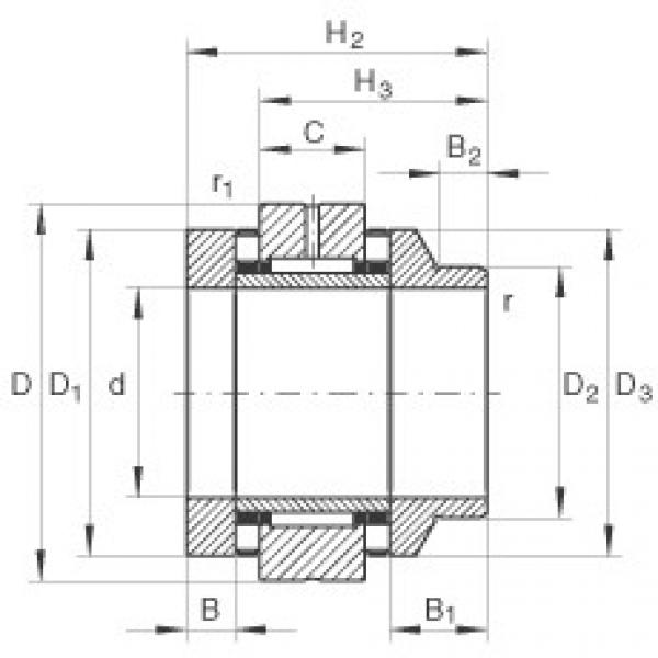 FAG Nadel-Axial-Zylinderrollenlager - ZARN2557-L-TV #1 image