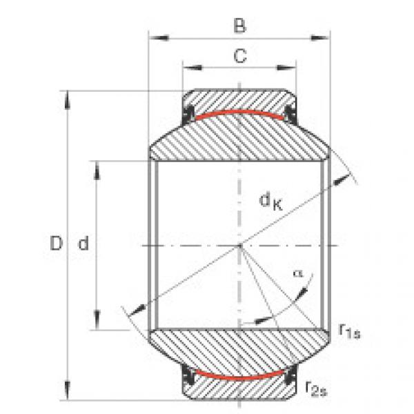 FAG Radial spherical plain bearings - GE180-FW-2RS #1 image