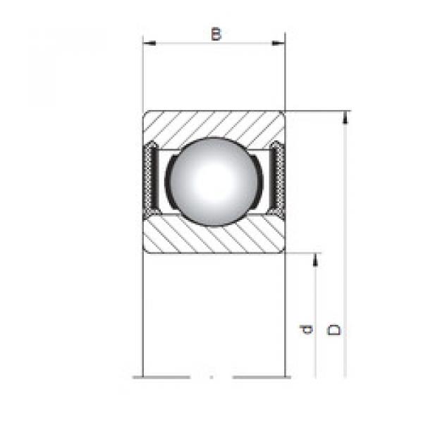 المحامل 607-2RS CX #1 image