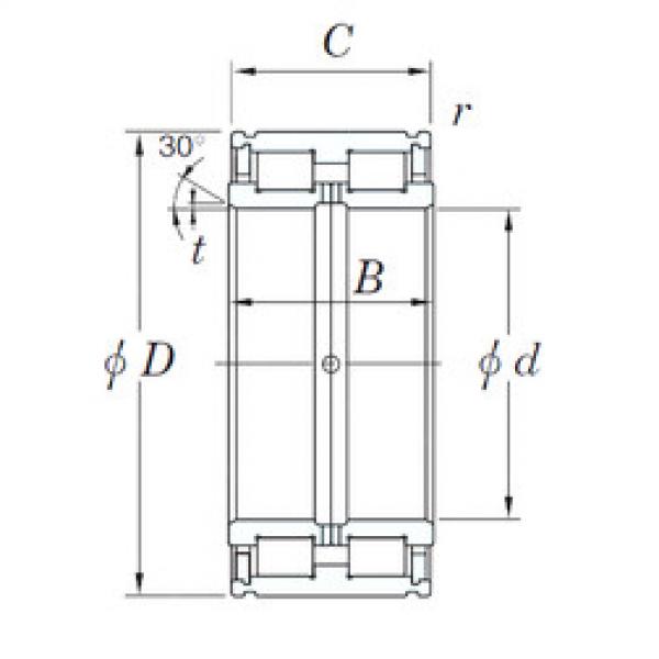 المحامل DC5038N KOYO #1 image