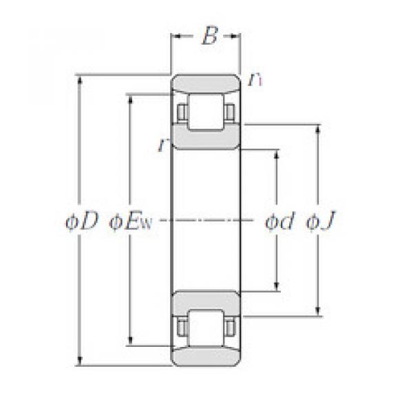 المحامل N414 NTN #1 image