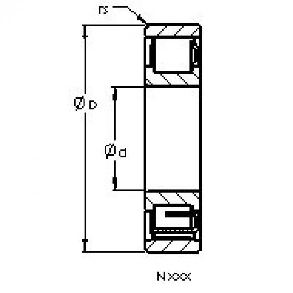 المحامل N322 M AST #1 image