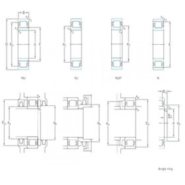 المحامل NUP220ECP SKF #1 image