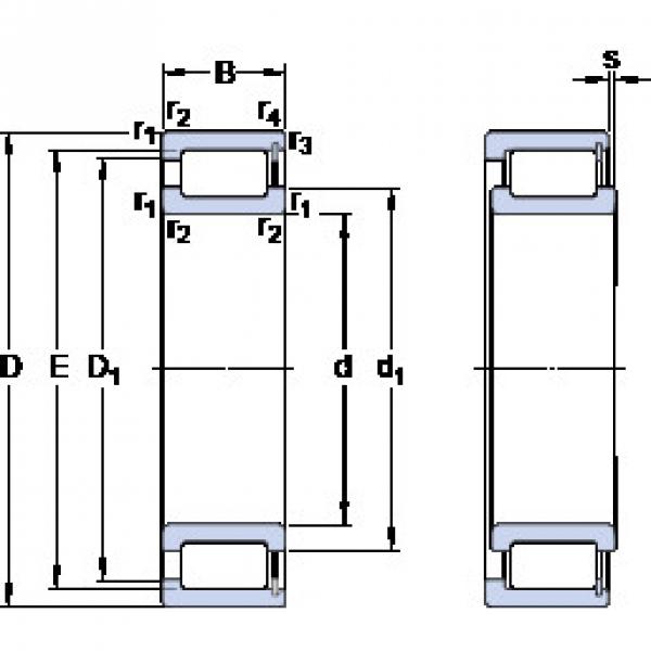 المحامل NCF 2914 CV SKF #1 image