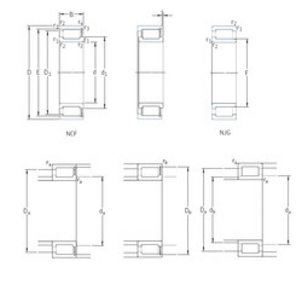 المحامل NCF18/710V SKF #1 image