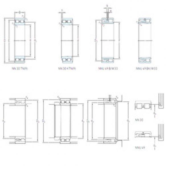 المحامل NN 3024 TN9/SP SKF #1 image