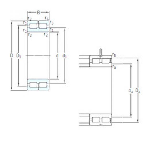 المحامل NNC4926CV SKF #1 image