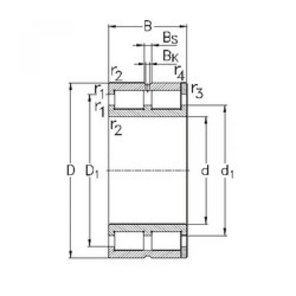 المحامل NNC4914-V NKE #1 image