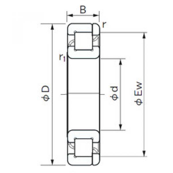 المحامل NP 1084 NACHI #1 image