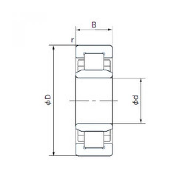 المحامل NU220T NACHI #1 image