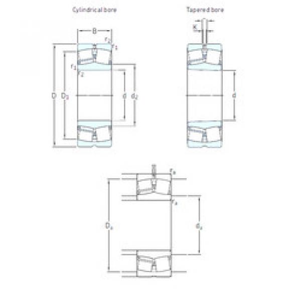 المحامل E2.22211 SKF #1 image