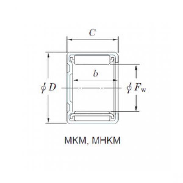 المحامل MHKM2620 KOYO #1 image