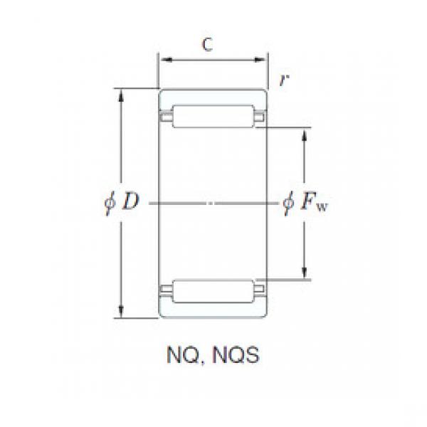 المحامل NQ30/30 KOYO #1 image