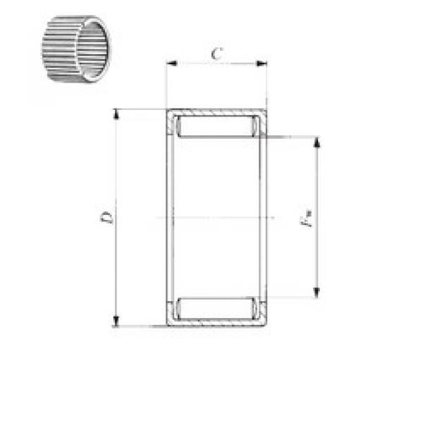 المحامل YB 108 IKO #1 image