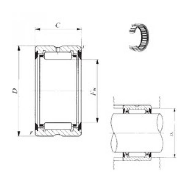 المحامل RNA 49/58UU IKO #1 image