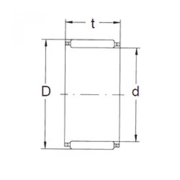 المحامل K35X42X20 FBJ #1 image