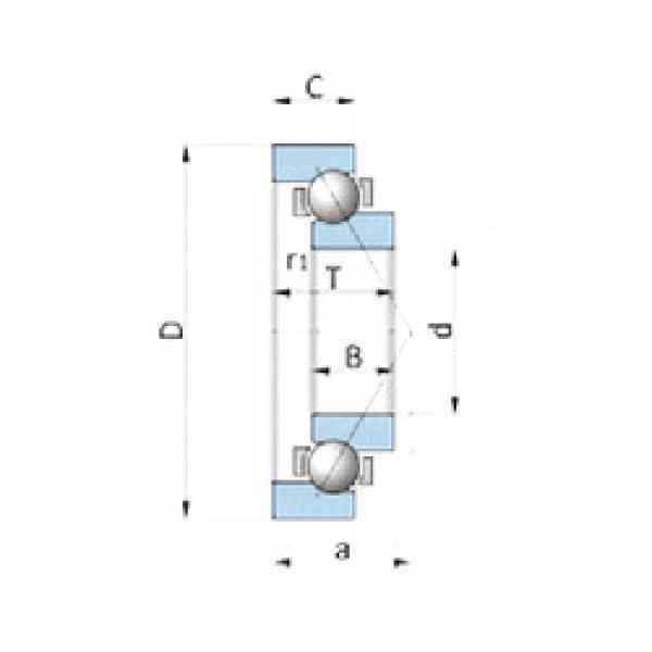 المحامل SF6015PX1 NTN #1 image