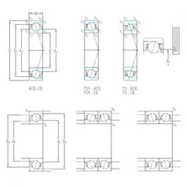 المحامل 71800 ACD/HCP4 SKF #1 image