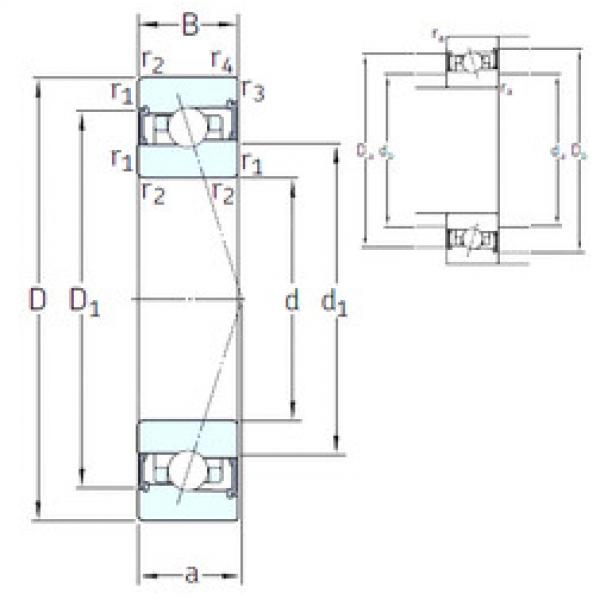 المحامل HX120 /S/NS 7CE1 SNFA #1 image