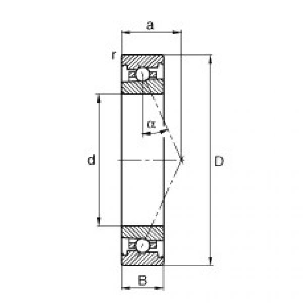 المحامل HS7010-E-T-P4S FAG #1 image