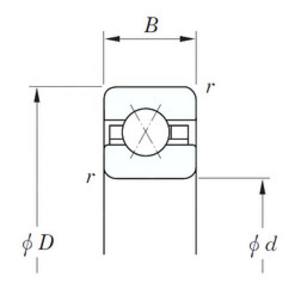 المحامل KTX015 KOYO #1 image