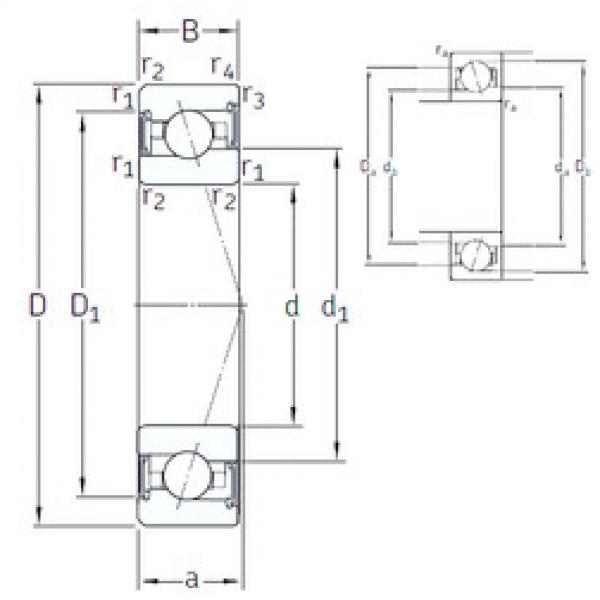 المحامل VEX 85 /S/NS 7CE3 SNFA #1 image