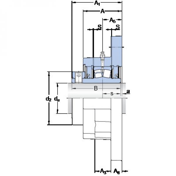 المحامل FYR 2 3/4-3 SKF #1 image